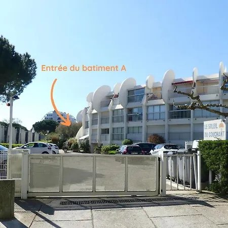 New - Cosy - Plages à 5min - Parking Privé - Wifi - Commerces Au Pied Du Bâtiment Appartement