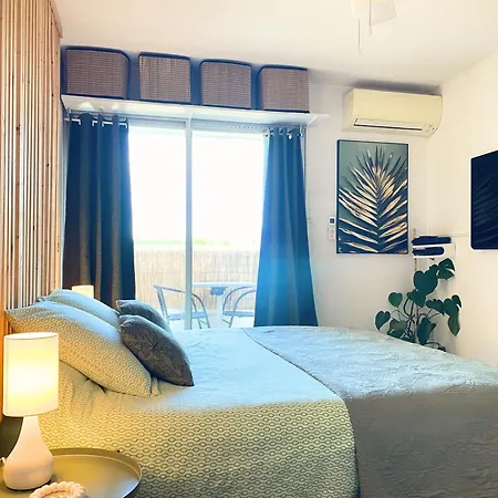 New - Cosy - Plages à 5min - Parking Privé - Wifi - Commerces Au Pied Du Bâtiment Appartement