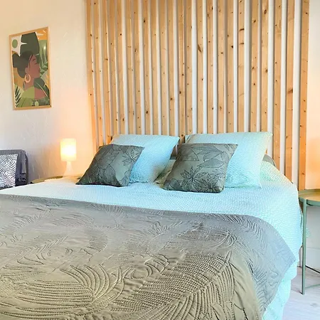 New - Cosy - Plages à 5min - Parking Privé - Wifi - Commerces Au Pied Du Bâtiment Appartement
