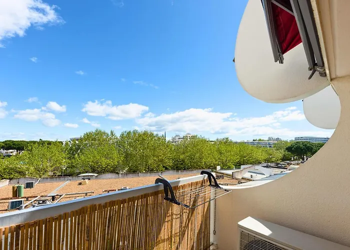 Apartamento New - Cosy - Plages à 5min - Parking Privé - Wifi - Commerces Au Pied Du Bâtiment