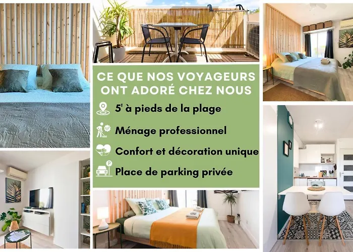 La Casita - Confort Avec Terrasse Et Parking Prive- Motte, Montpellier *